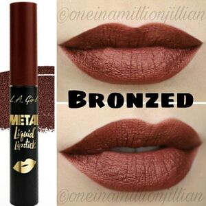 L.A. Girl Metal Liquid Lipstick - Bronzed